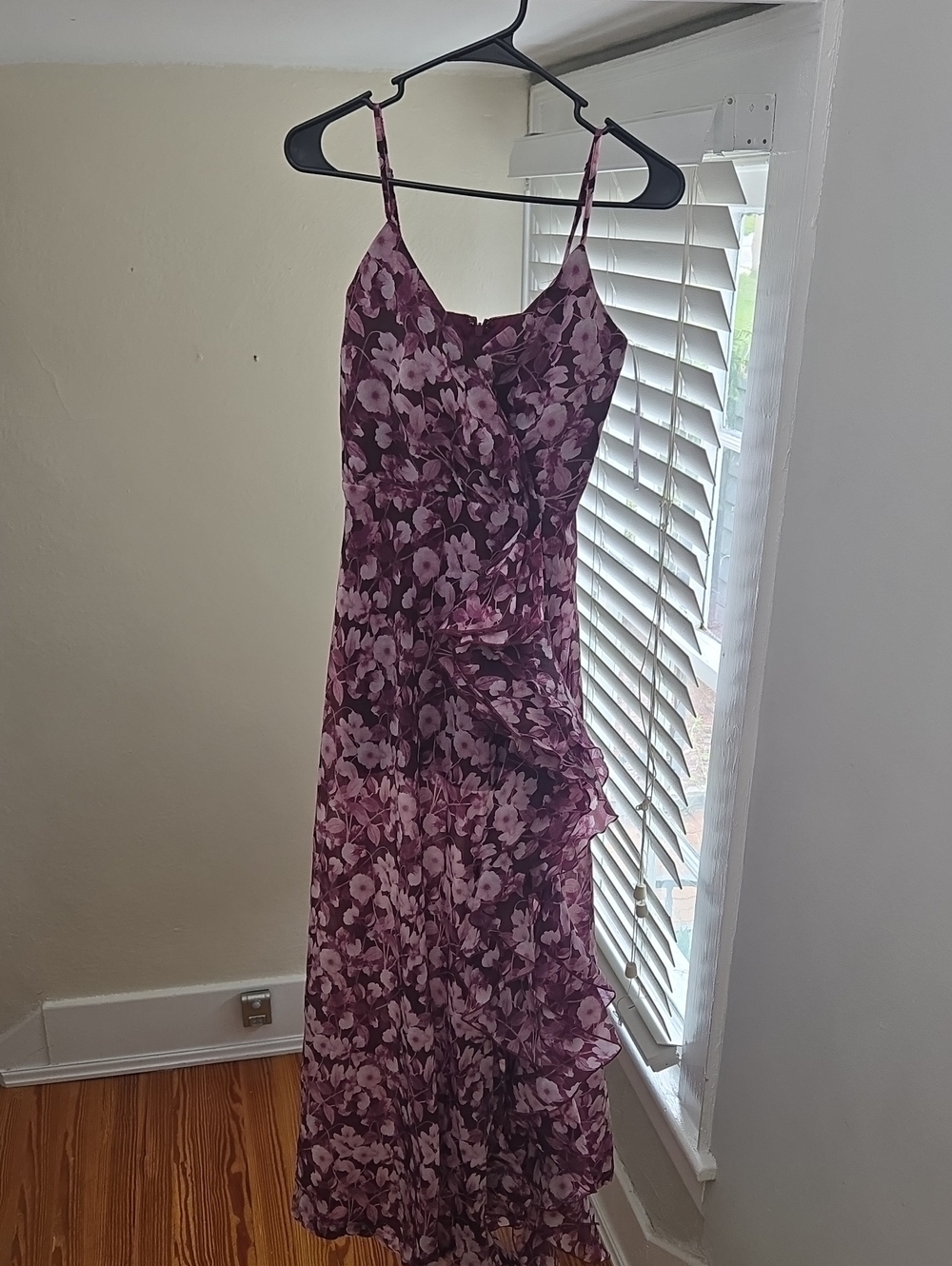Lulus Plum Floral Ruffle Maxi Dress_0046